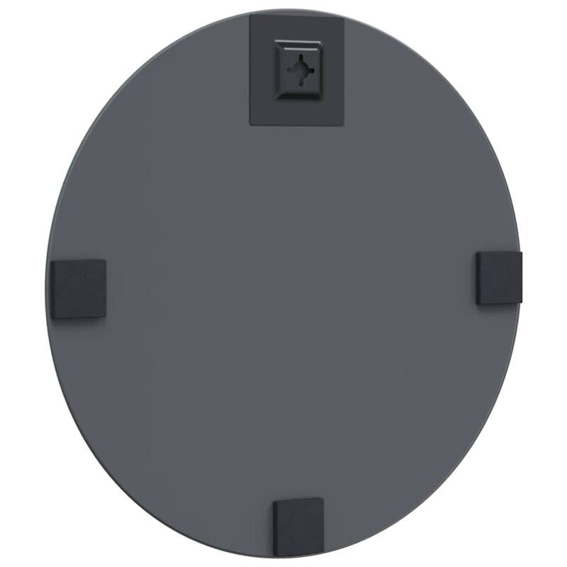 vidaXL Wall Mirror Square 15.75 x 15.75 in Tempered Glass