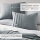 preview thumbnail 98 of 159, Chelsea Square Evans Pinch Pleated Soft Washed Boho Duvet Cover Set