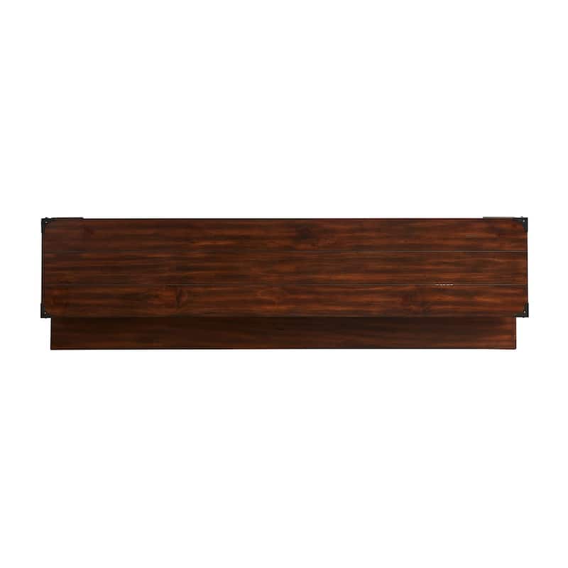 Aspen Skies Russet Brown 4 Piece Console Set (1-Console 3-Stools)