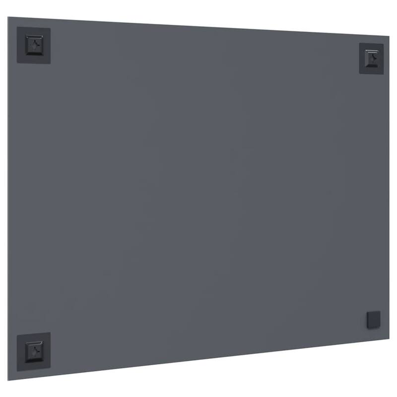 vidaXL Wall Mirror Square 15.75 x 15.75 in Tempered Glass