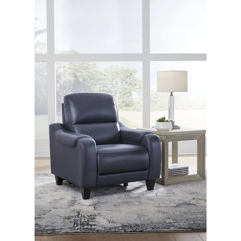 Signature Design by Ashley Mercomatic Power Recliner - Blue