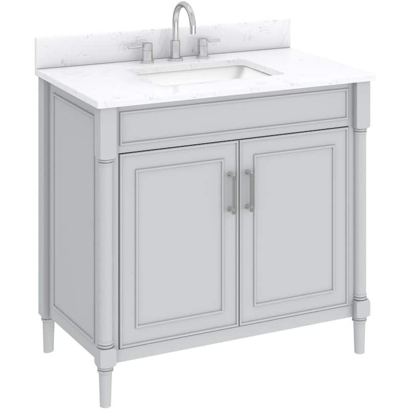 Avanity BRISTOL-VS37-E Bristol 37" Free Standing Single Basin Vanity