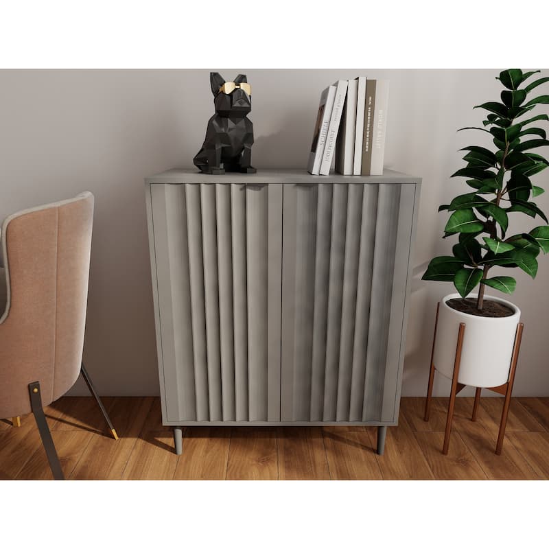 Engineered Wood Modern Kitchen Storage Cabinet To Save Space