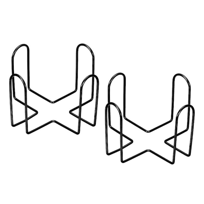 Coaster Holder, 2pcs 4" - for Both Round and Square, Holds 8 Coasters - 2.95"