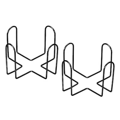 Coaster Holder, 2pcs 4" - for Both Round and Square, Holds 8 Coasters - 2.95"