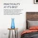 preview thumbnail 11 of 12, American Atelier Bedside Blue Water Carafe with Clear Tumbler - 33-Ounce Pitcher