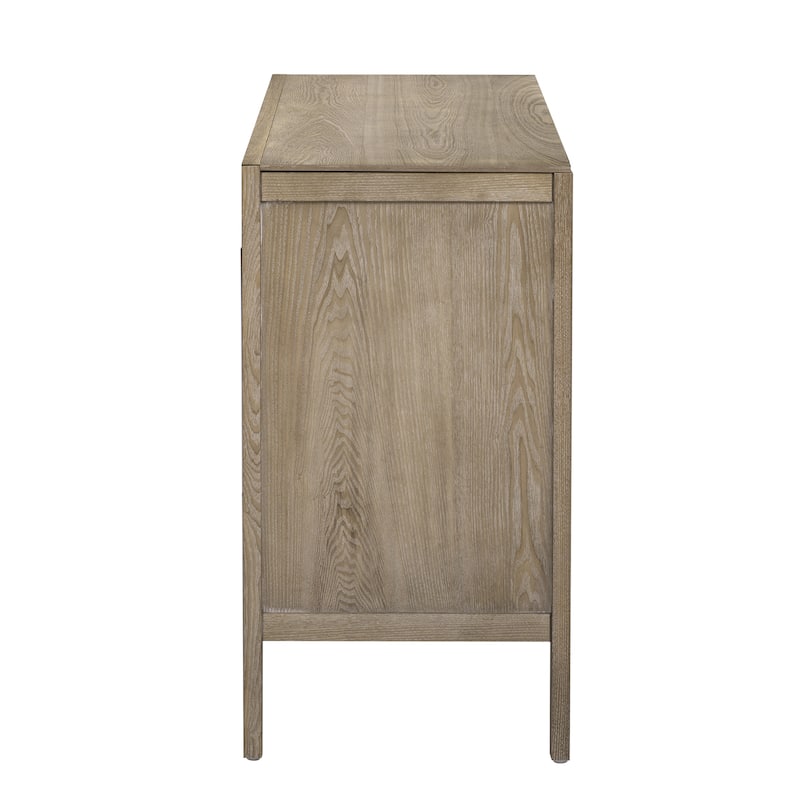 Sideboard with 2 Metal handles and 2 Doors
