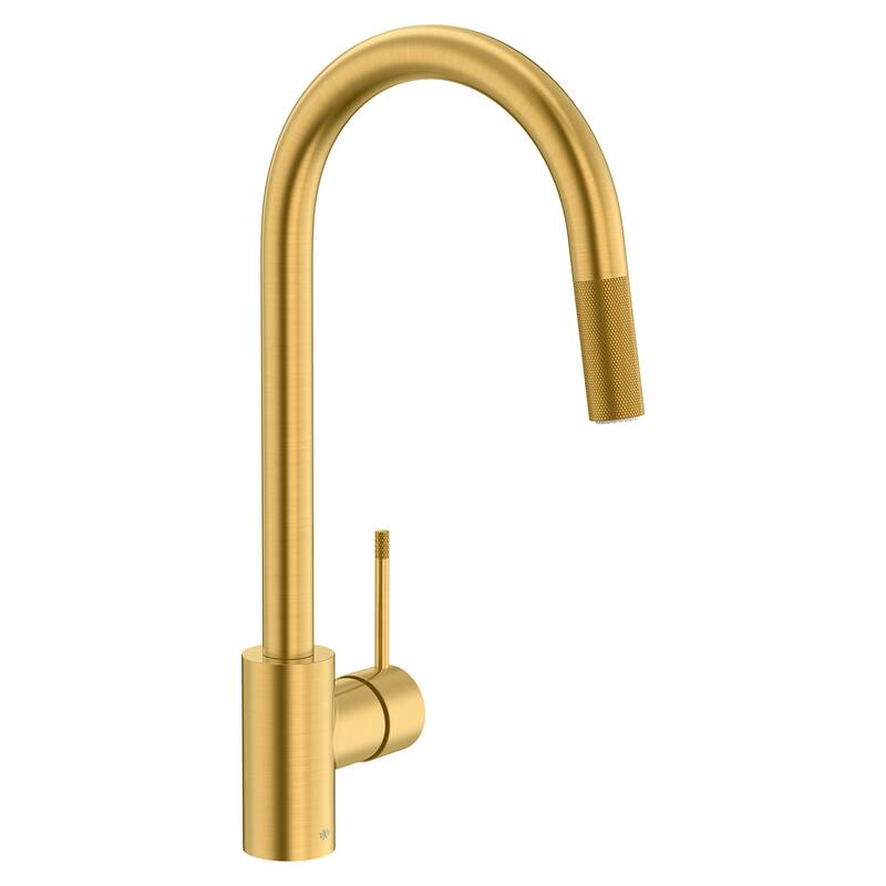 DXV D35404300 Etre 1.8 GPM Single Hole Pull Down Faucet - Satin Brass