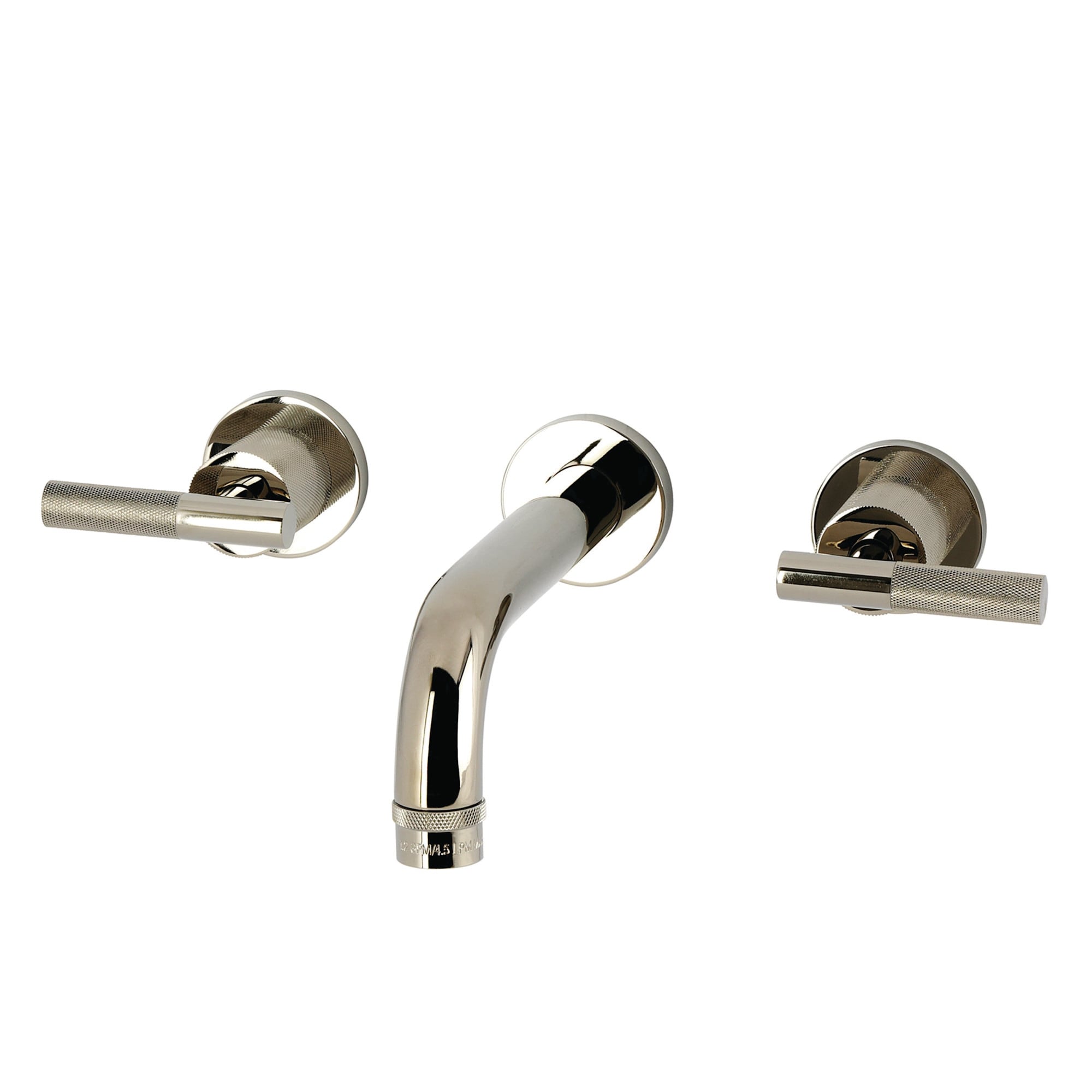 Kingston Brass KS812.KNL Convergent 1.2 GPM Wall Mounted Widespread