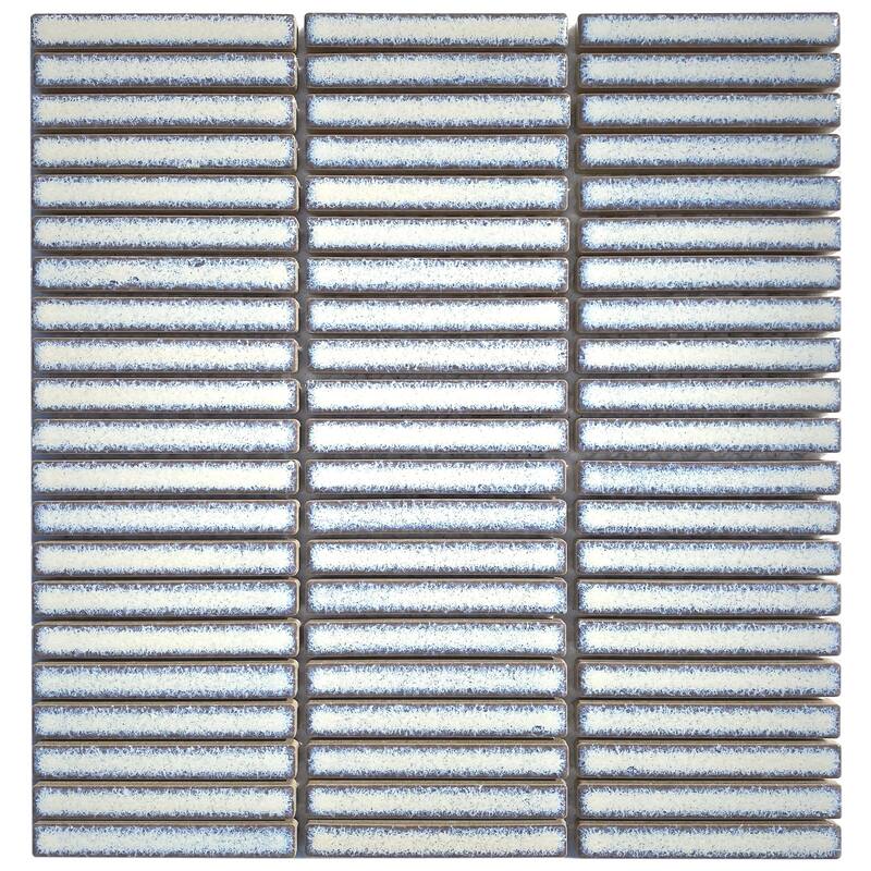 Villagio Stacked Brick Porcelain Mosaic Tile - Sample - Grey