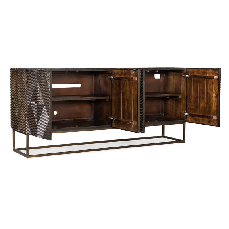 Hooker Furniture 628-85123-89 Melange 72" Wide Mango Wood Sideboard