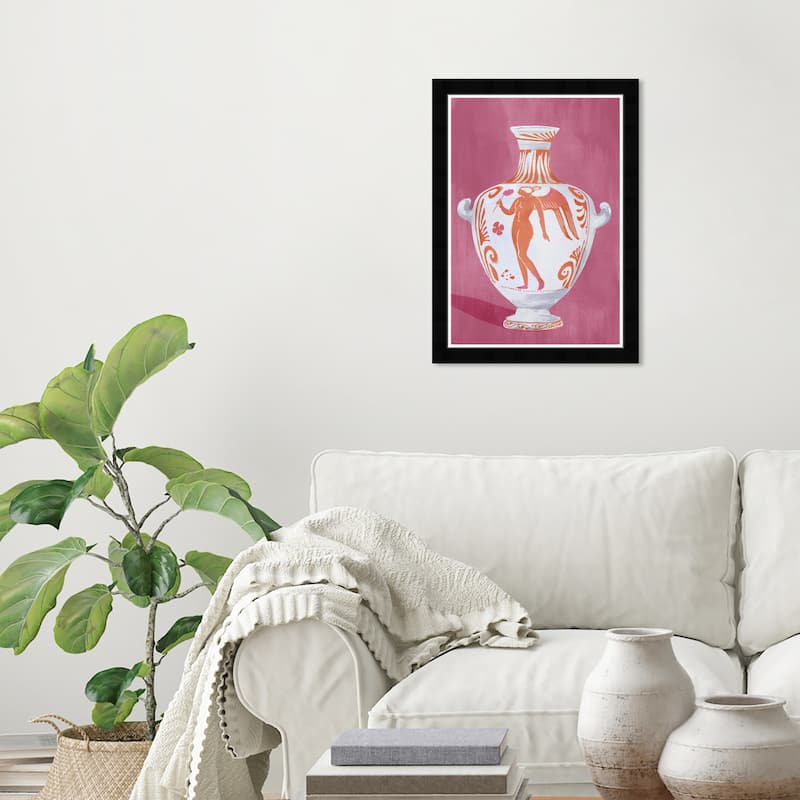 Wynwood Studio Elegance In Style Framed Trendy Maximalist Decor 1 Piece Canvas Wall Art