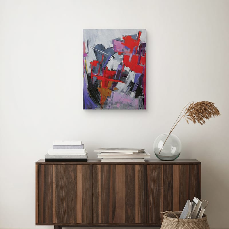 Unbroken Heart by Alexi Fine Canvas Art Print