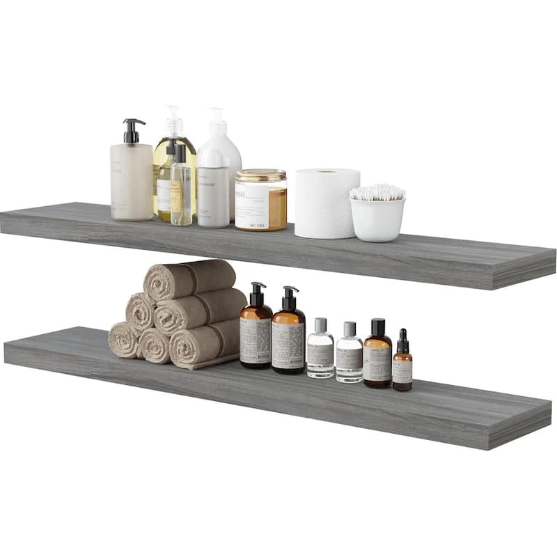 Floating Shelves - Grey