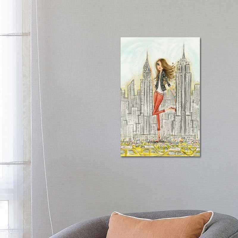 iCanvas "New York" by Bella Pilar Canvas Print - 26x18x1.5