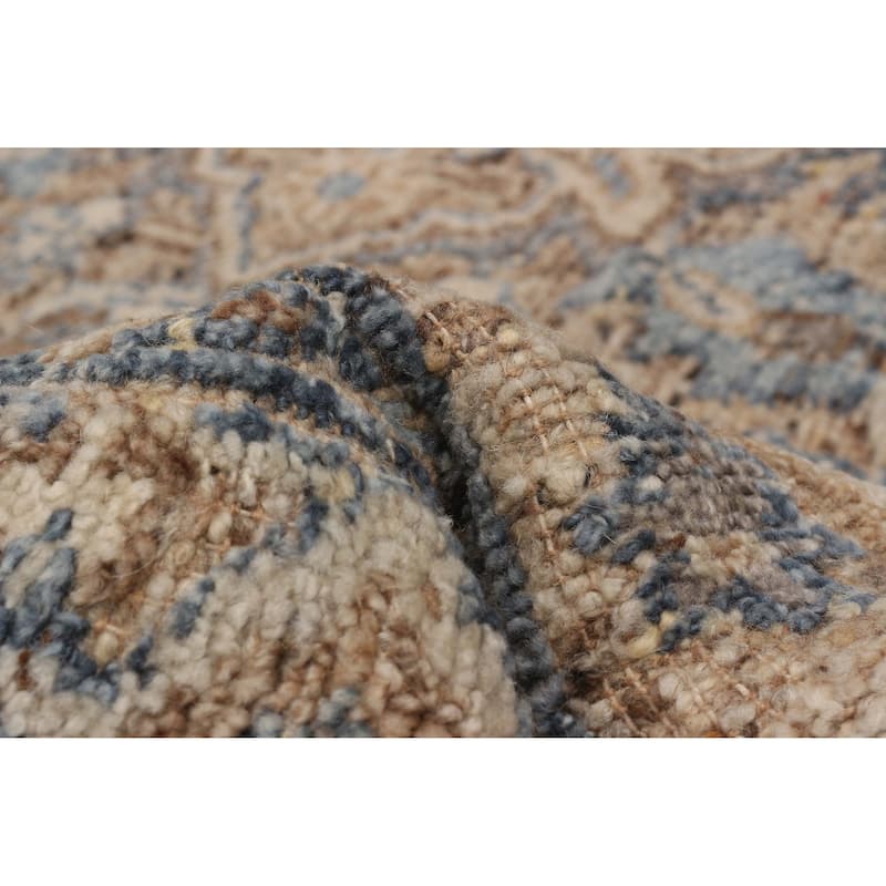 ECARPETGALLERY Hand-knotted Jules Serapi Tan Wool Rug - 8'0 x 9'9