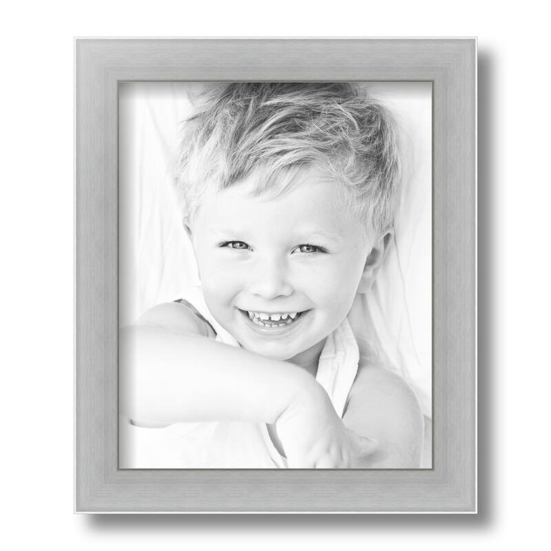 ArtToFrames Metro Modern 8.5x11 Inch Picture Frame, 1.25 Inch MDF Poster Frame Available in Multiple Colors (FRBW26-8.5x11)