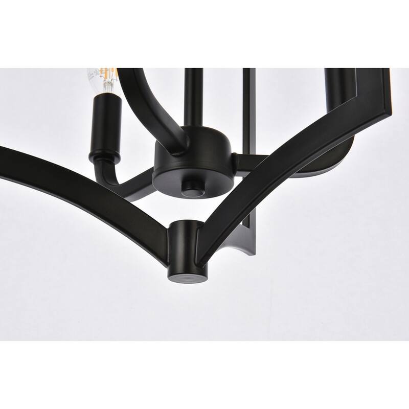 Kara 3 Light Flush Mount - 12 Inch