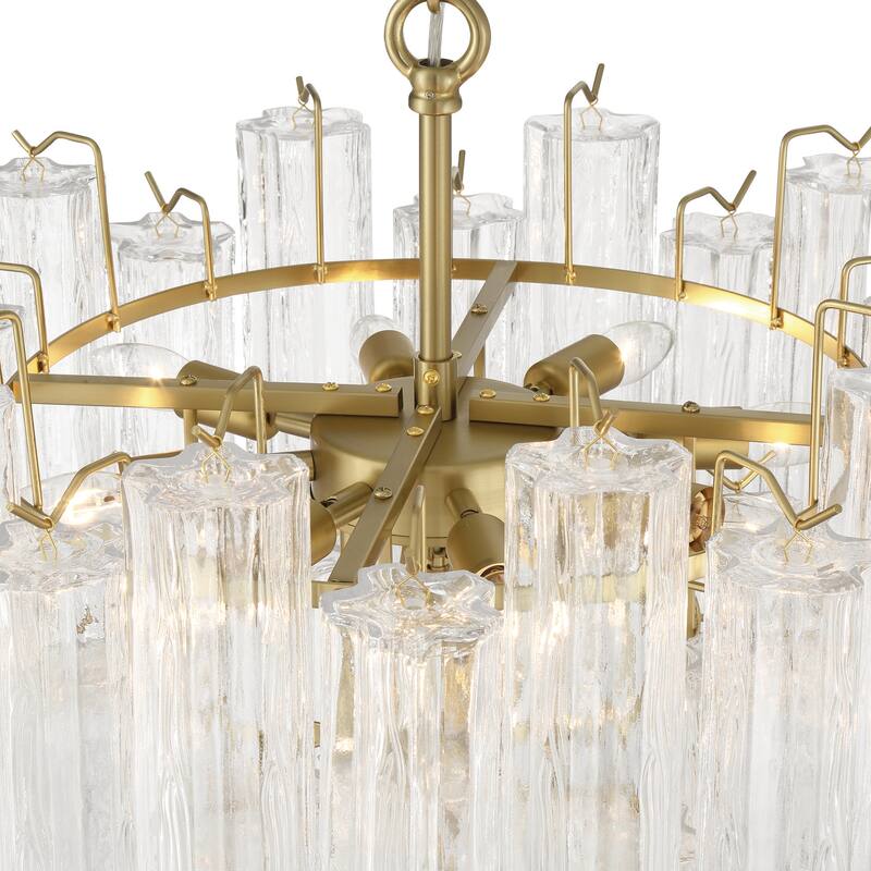 Artcraft Sophia Chandelier - Brass Finish