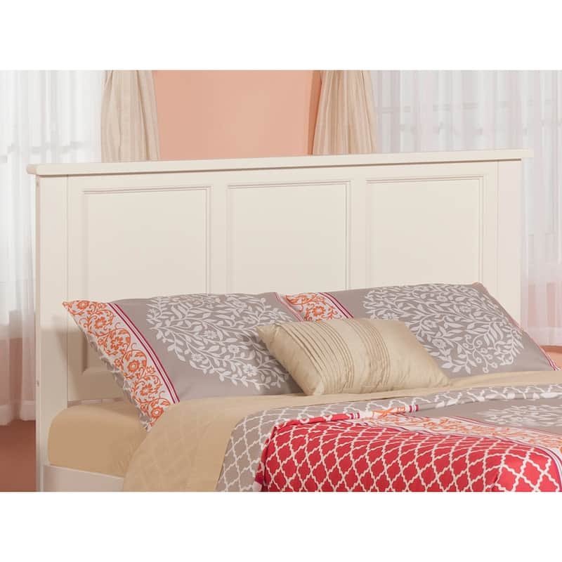Madison Headboard with Attachable Charger - White - Full