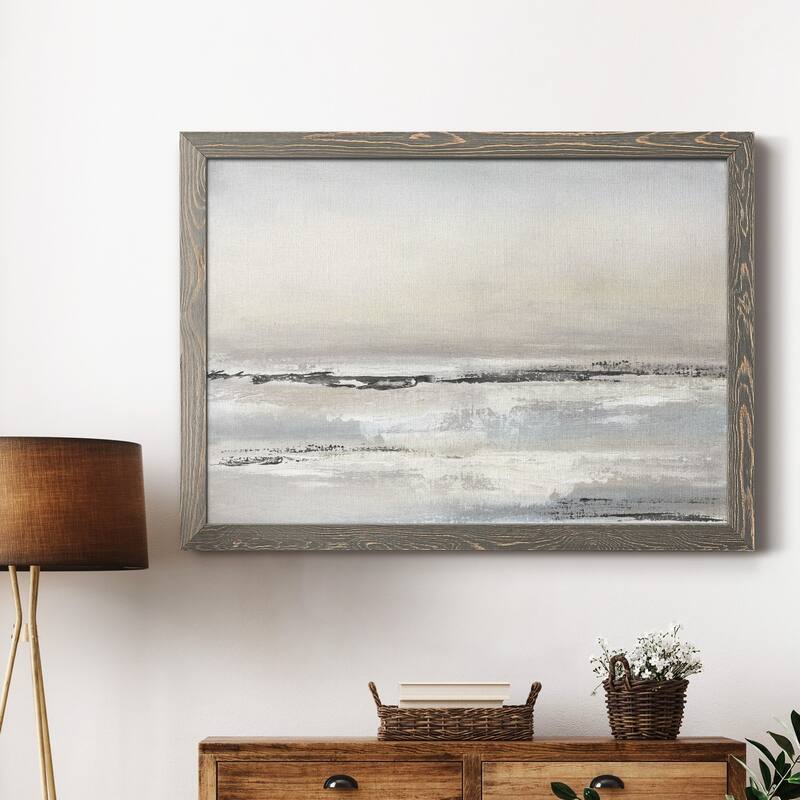 Distant Fog-Premium Framed Canvas - Ready to Hang