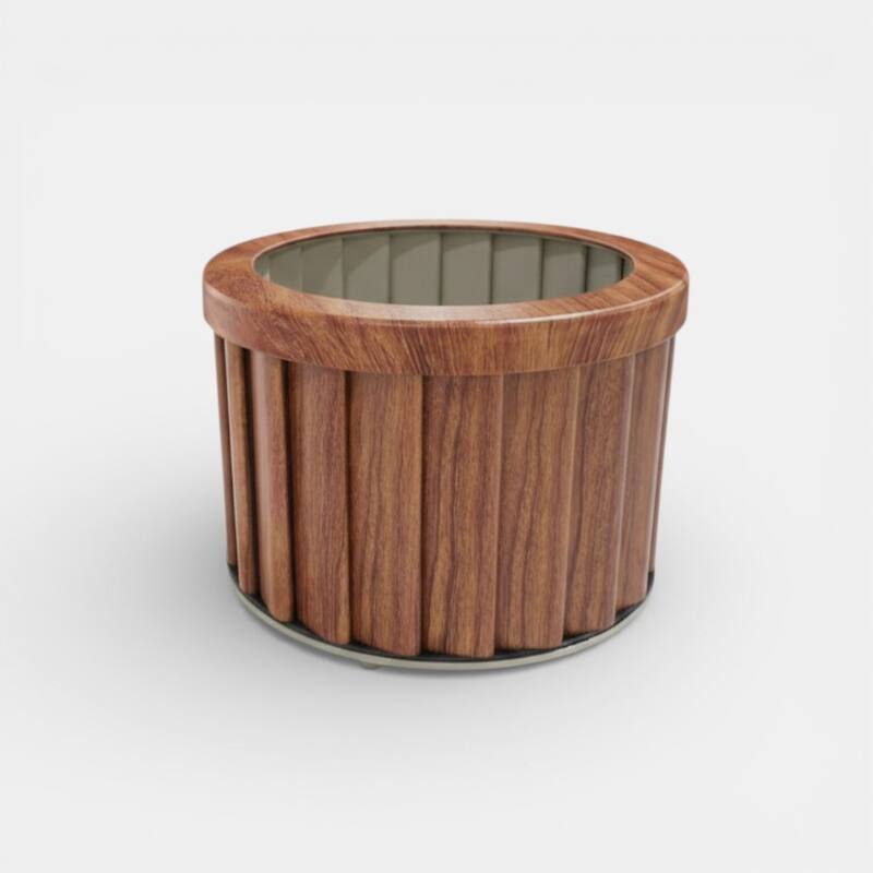 Round Strata Planter
