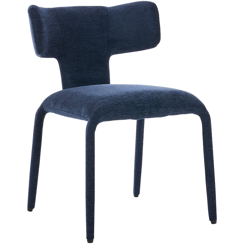 Modern Dining Chairs Set of 2, 18.9"Wx18.5"D Contemporary Fabric Side Chairs