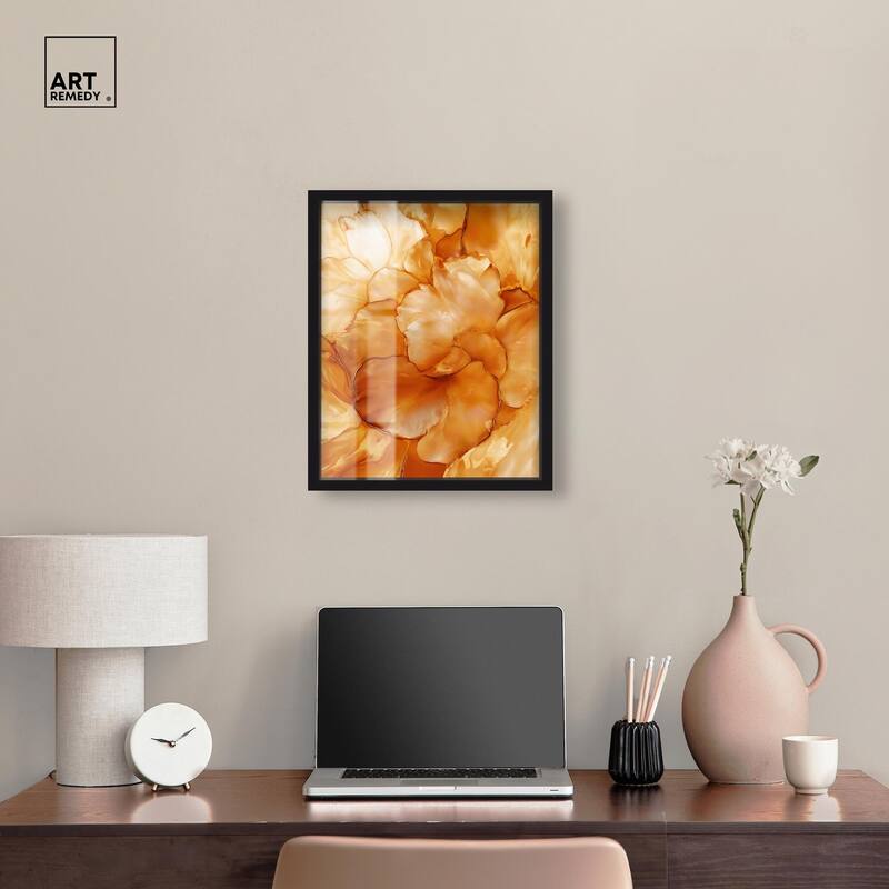 Sunlit Bloom II Shadowbox by Art Remedy