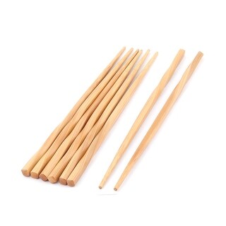 School Restaurant Bamboo Food Dinner Serving Chopsticks 24cm Length 4 ...