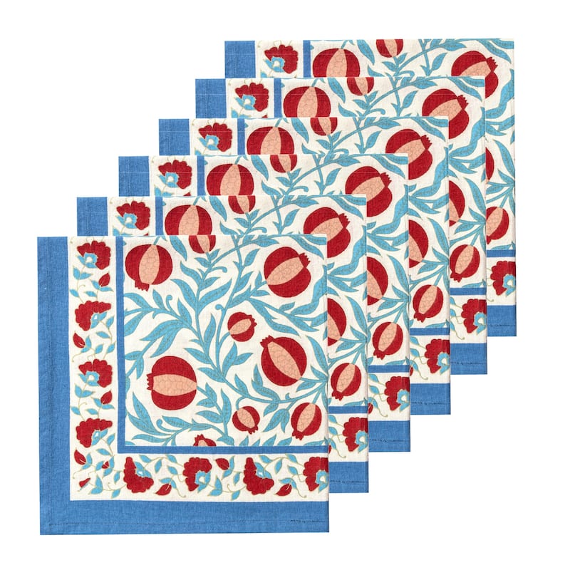 Couleur Nature Grenadine Napkins - Set of 6