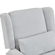 preview thumbnail 23 of 45, Boucle Metal Base Power Recliner Chair with 360° Swivel, 90°-165° Adjustable Backrest, Extended Footrest