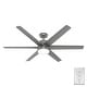 preview thumbnail 7 of 12, Hunter 60" Skysail Outdoor Ceiling Fan w/LED Light, Wall Control - Extreme Weather! - ENERGY STAR!