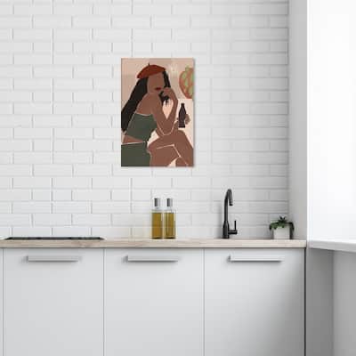 Wynwood Studio Fashion and Glam Peace and Nature Brown and Rustic Wall Art Canvas Print