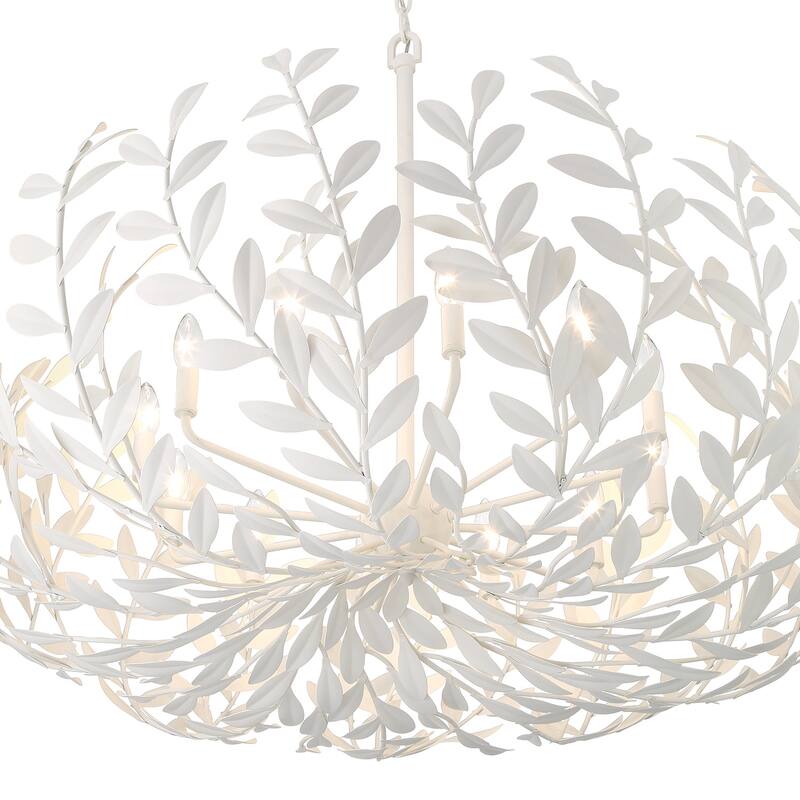 Crystorama Lighting Group 569 Broche 12 Light 42" Wide Chandelier