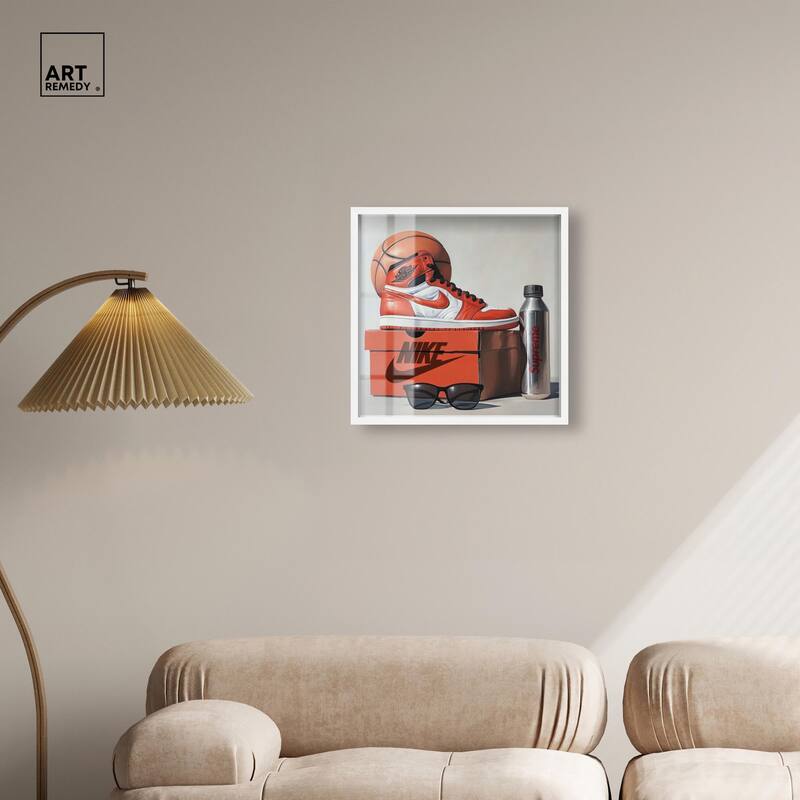 Basketball Practice Shadowbox by Art Remedy
