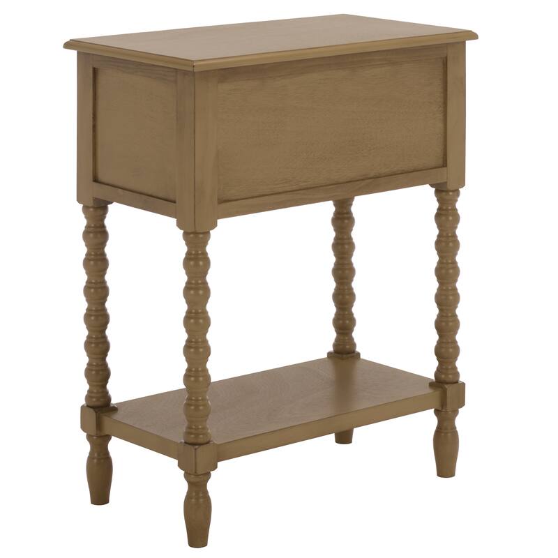 SAFAVIEH Ivie 3-Drawer Console Table - 23.5" W x 13" L x 29.5" H - 23.5" W x 13" L x 29.5" H - 24"W x 13"D x 30"H