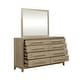 preview thumbnail 20 of 31, Liberty Furniture Brentwood Dresser, Mirror, or Chest in Sandstone Brown