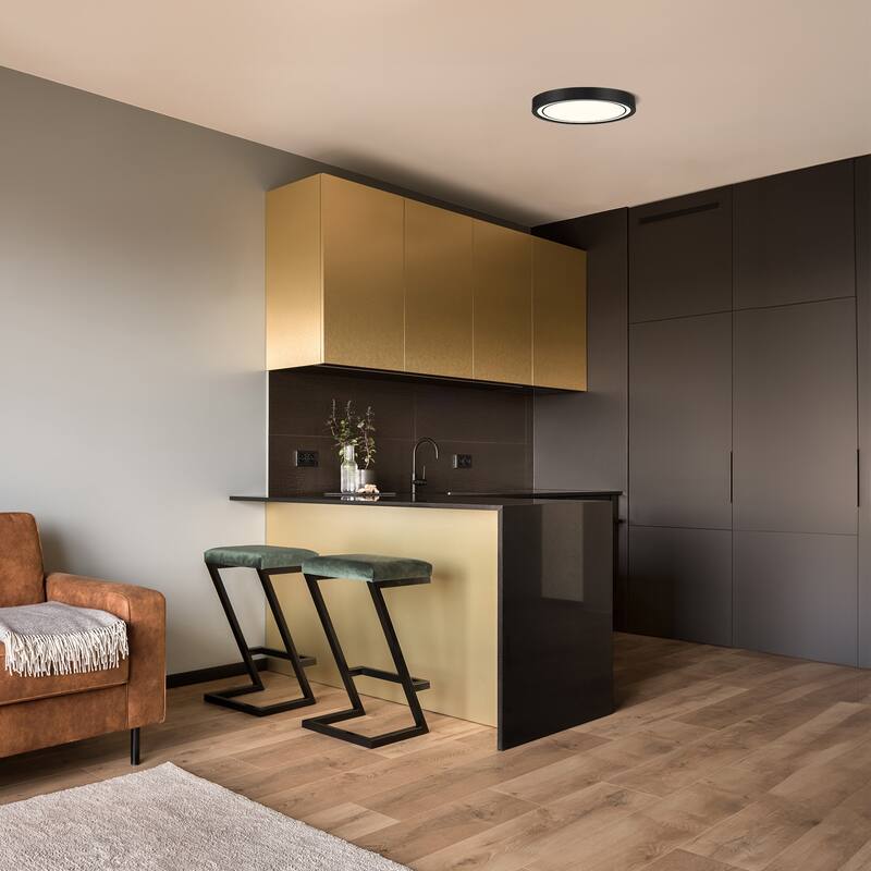 Designers Fountain EV1586C5 High Life 13" Wide Integrated LED Flush