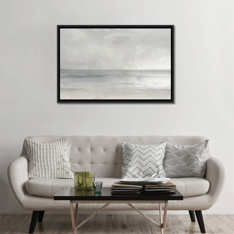 iCanvas "Pastel Seascape II" by Christy McKee Framed Canvas Print