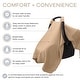 preview thumbnail 46 of 45, Comfy Cubs Baby Car Seat Cover - Infant Car Seat Cover for Sun with Large Size Car Seat Canopy