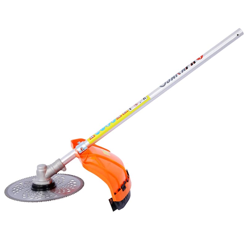 12 in 1 Multi-Functional Trimming Tool, 52CC 2-Cycle Garden Tool System with Gas Pole Saw, Hedge Trimmer, Grass Trimmer