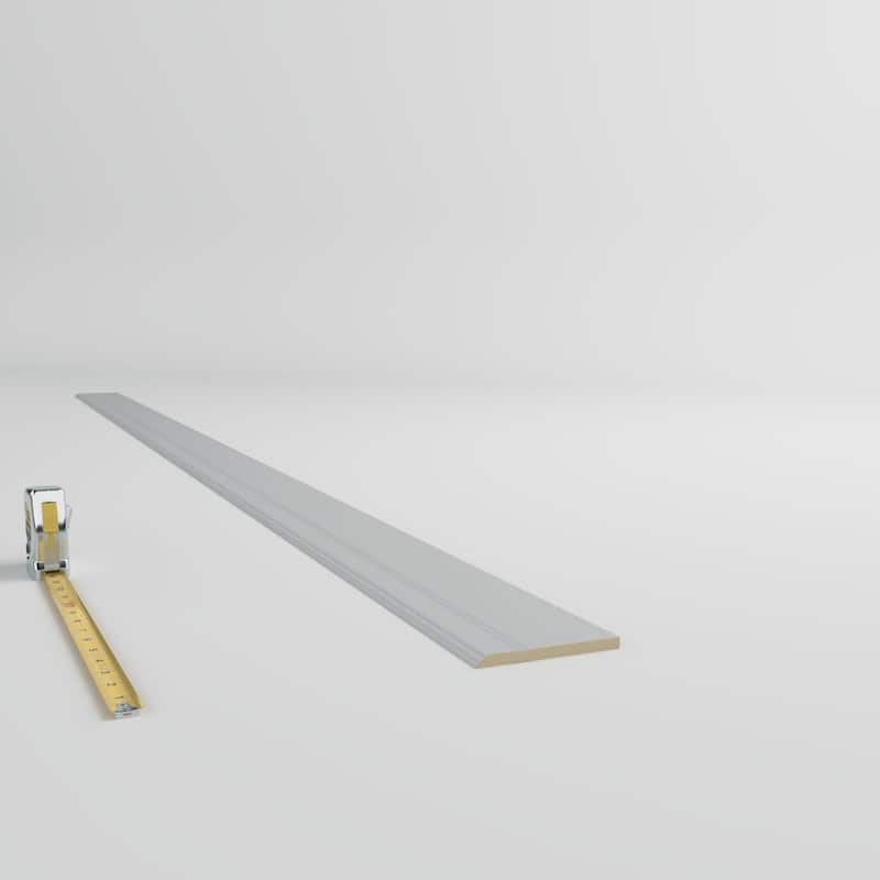 5 3/8"H x 5/8"P x 96"L Emilio Baseboard Moulding - 1-Pack