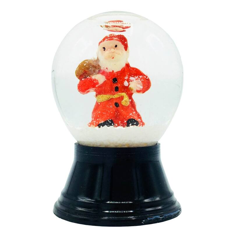 1.5" Perzy Santa Christmas Snow Globe