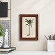 preview thumbnail 85 of 137, UA CH British Palms III -Framed Print w/glass-Cherry Red