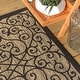 preview thumbnail 77 of 161, JONATHAN Y Ourika Vintage Filigree Textured Weave Indoor/Outdoor Area Rug