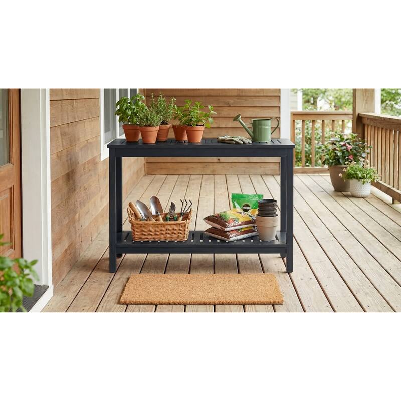 DTY Outdoor Living Longs Peak Eucalyptus Console Table