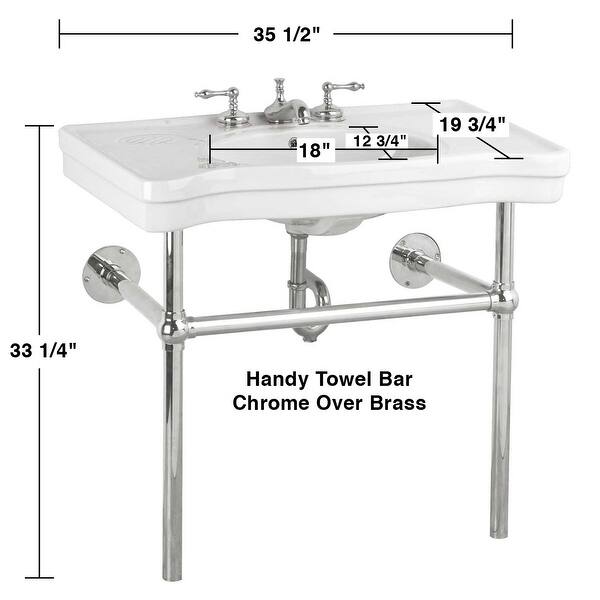 White China Console Sink Wall Mount Belle Epoque Chrome Wall Mount Belle Epoque Chrome