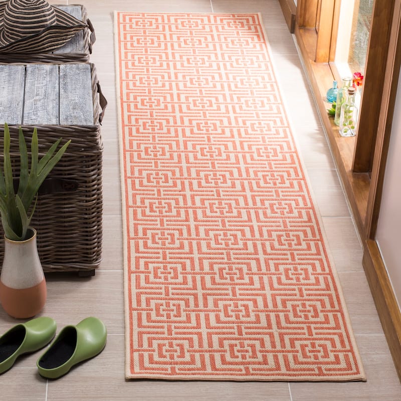 SAFAVIEH Linden Darla Indoor/ Outdoor Waterproof Patio Backyard Rug