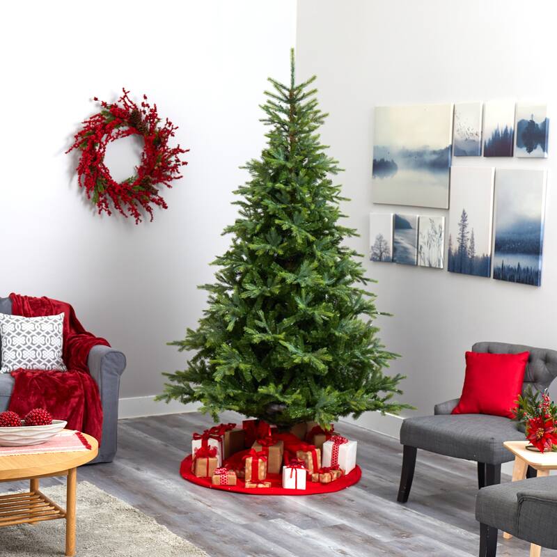 8' North Carolina Spruce Artificial Christmas Tree