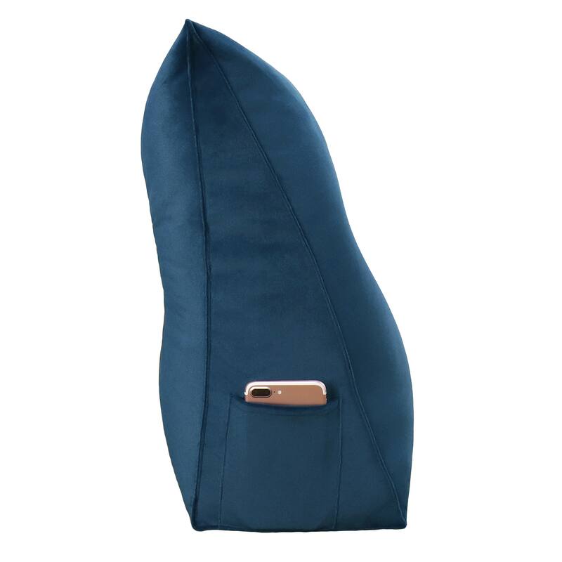 WOWMAX Bed Wedge Bolster Sit Up Reading Pillow Backrest